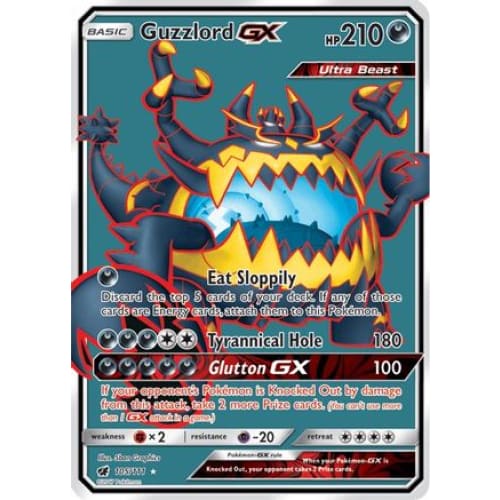 Guzzlord-GX (105/111) Ultra Rare Holofoil - Single