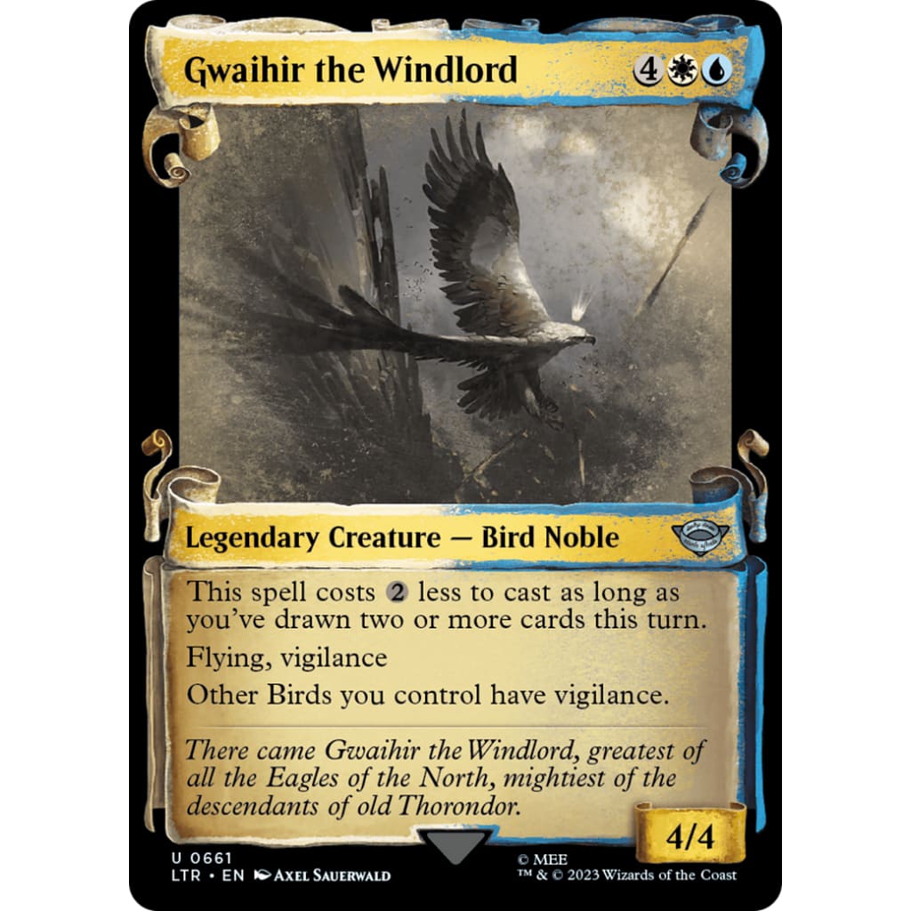 Gwaihir the Windlord (LTR-661): (Showcase) Foil - Single