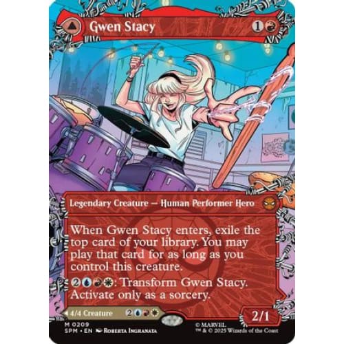 Gwen Stacy (0209) (Borderless) (SPM-209) - Single