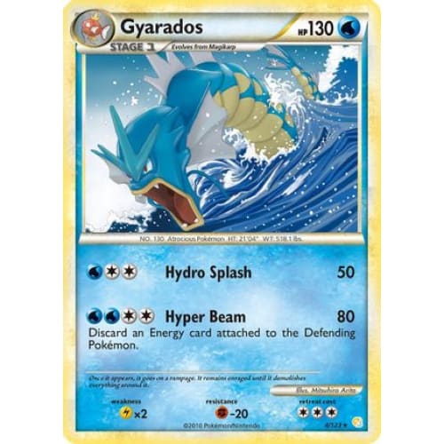 Gyarados (004/123) Holo Rare Reverse Holofoil - Single