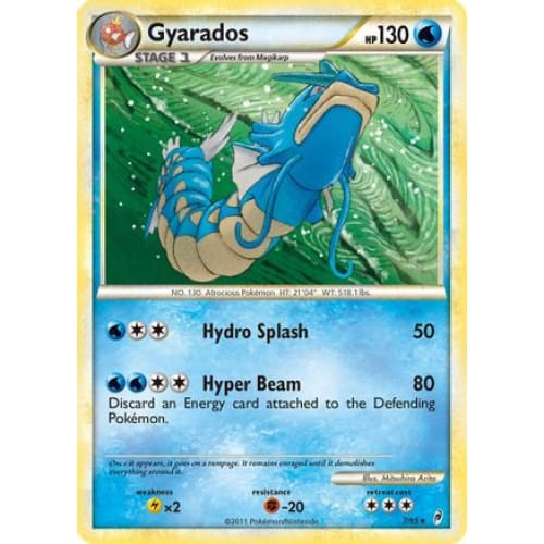 Gyarados (007/106) Holo Rare Reverse Holofoil - Single