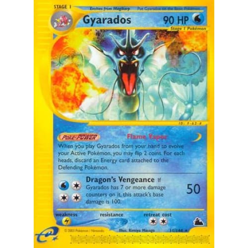 Gyarados (011/182) Rare Classic Reverse Holofoil - Single