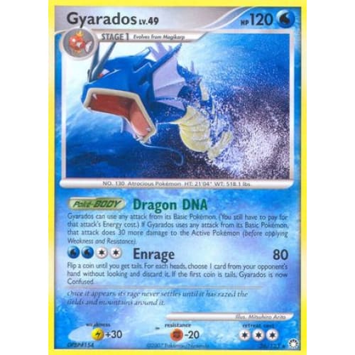 Gyarados (026/123) Rare Classic Reverse Holofoil - Single