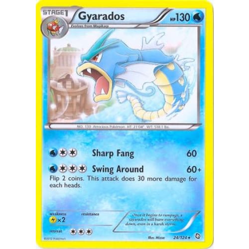 Gyarados - 24/124 (Cosmos Holo) () Promo Holofoil - Single