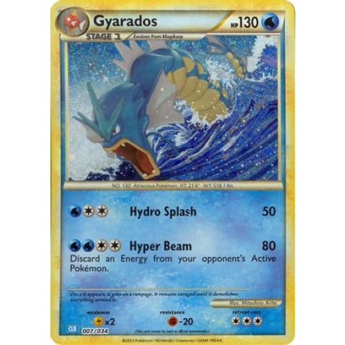 Gyarados (7) Rare Holofoil - Single