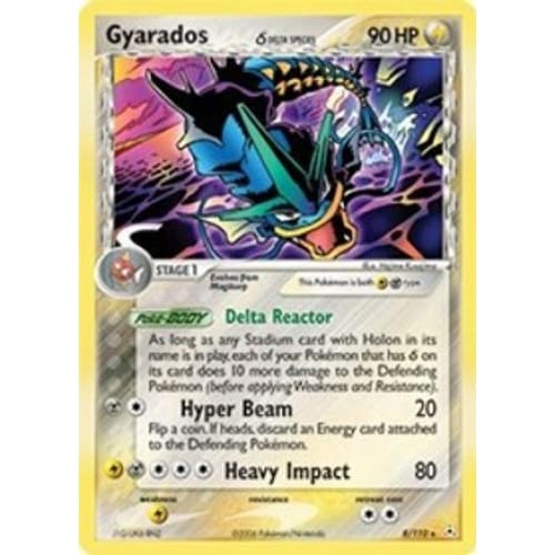 Gyarados δ (008/110) Holo Rare Holofoil - Single