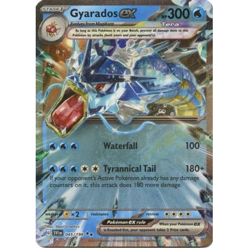 Gyarados ex - 045/198 (45) Double Rare Holofoil - Single