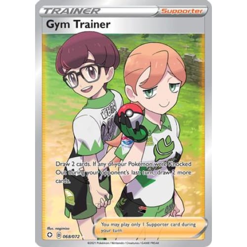 Gym Trainer (068/072) Ultra Rare Holofoil - Single