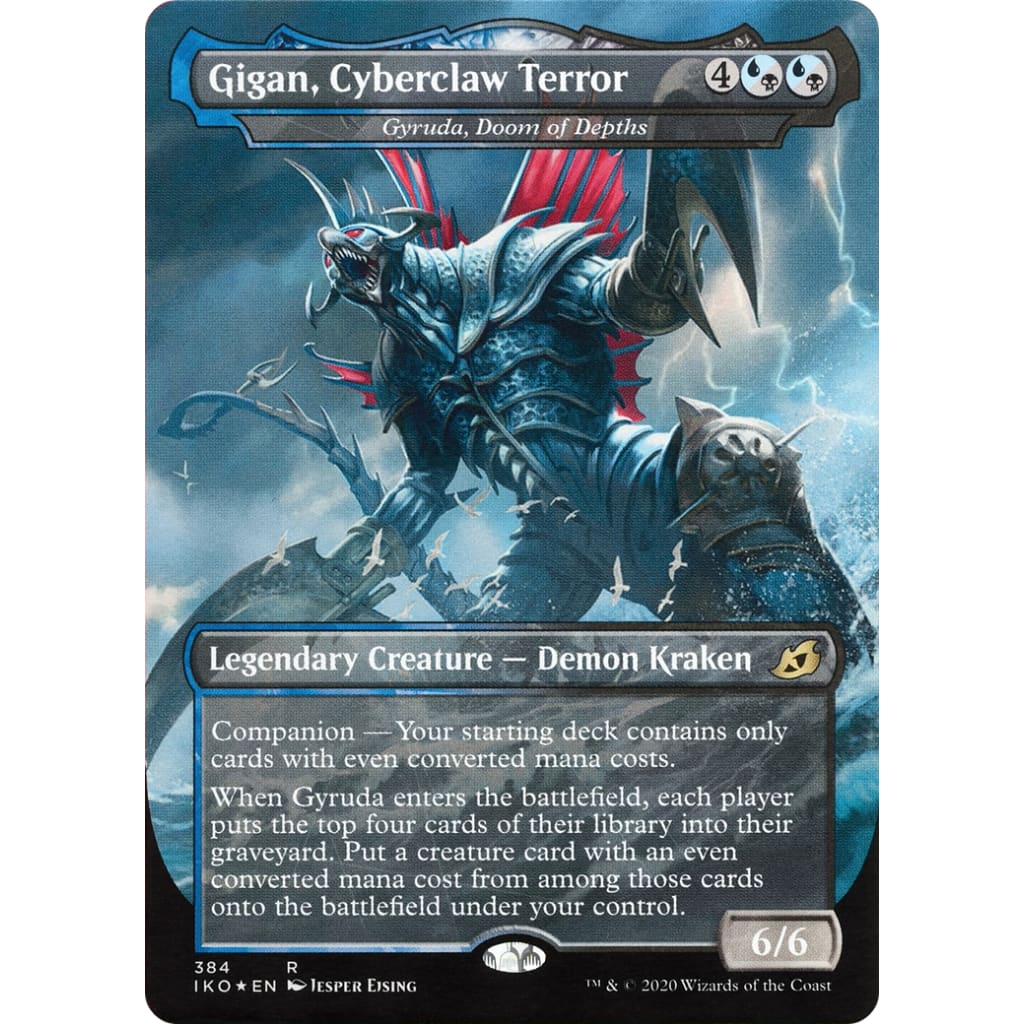 Gyruda Doom of Depths (IKO-384): (companion) (Borderless)
