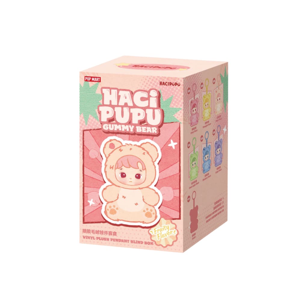 HACIPUPU Gummy Bear Series-Vinyl Plush Pendant Blind Box