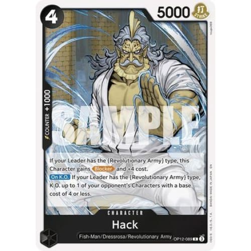 Hack OP12-089 R Legacy of the Master Foil - Single