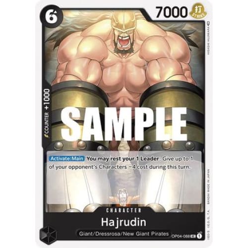 Hajrudin OP04-088 UC Kingdoms of Intrigue - Single