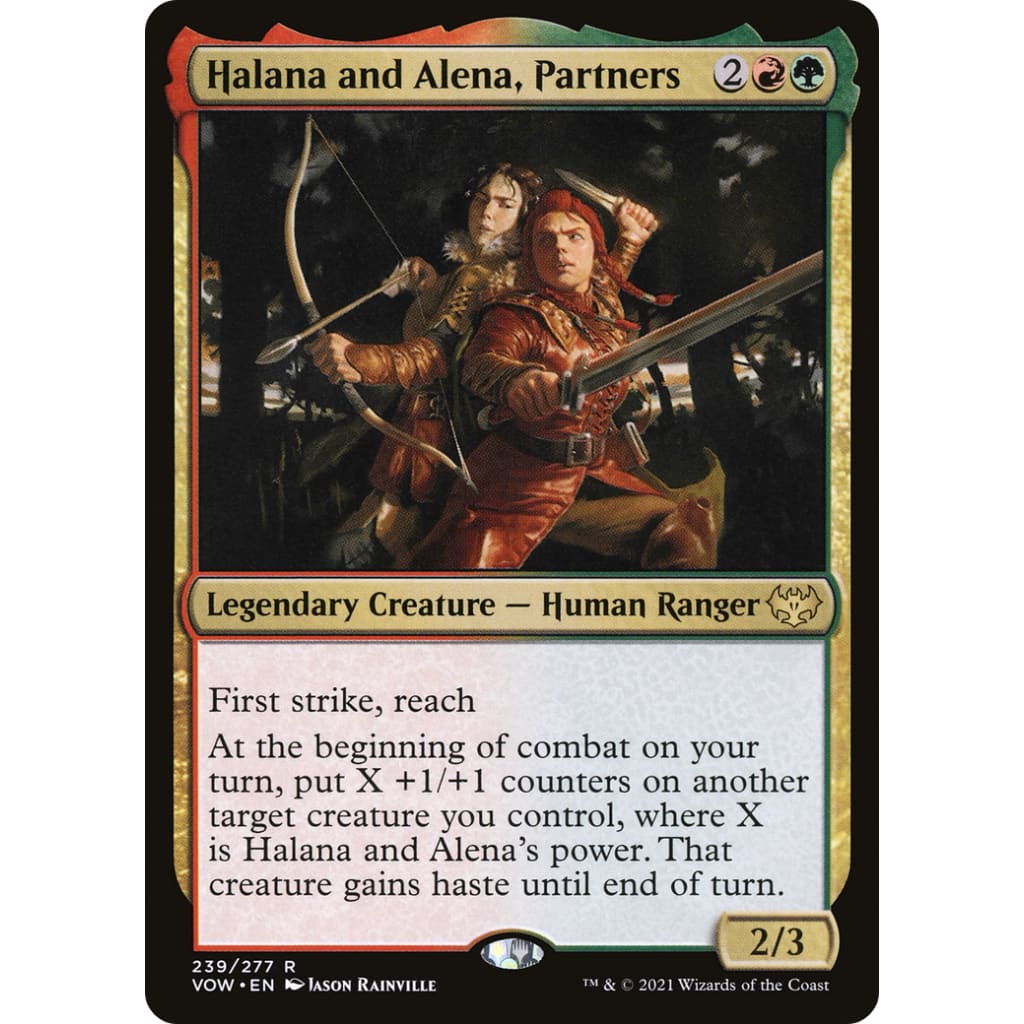 Halana and Alena Partners (VOW-239) Foil - Single