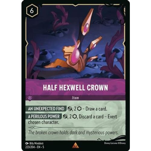 Half Hexwell Crown (223/204) - Illumineers Quest Deep