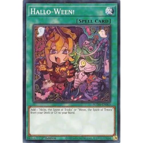 Hallo-Ween! - SUDA-EN063 Common 1st Edition - Single