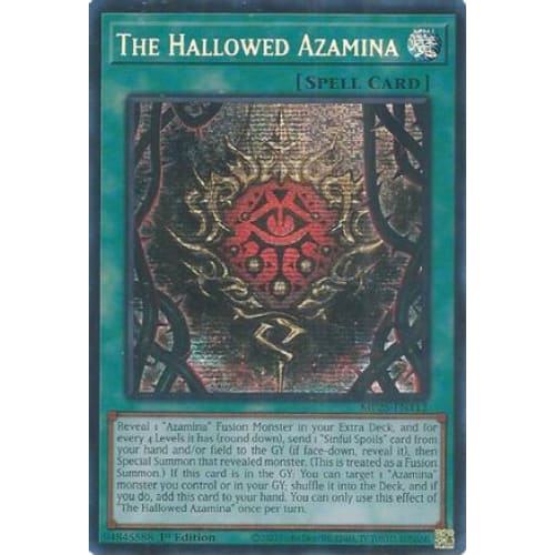 The Hallowed Azamina - MP25-EN112 Prismatic Secret Rare 1st