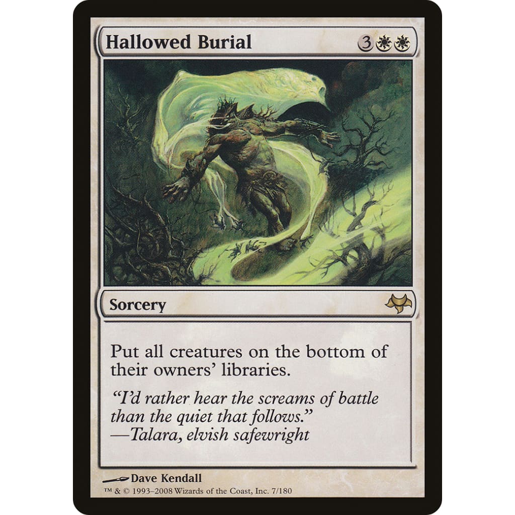 Hallowed Burial (EVE-007) Foil - Single