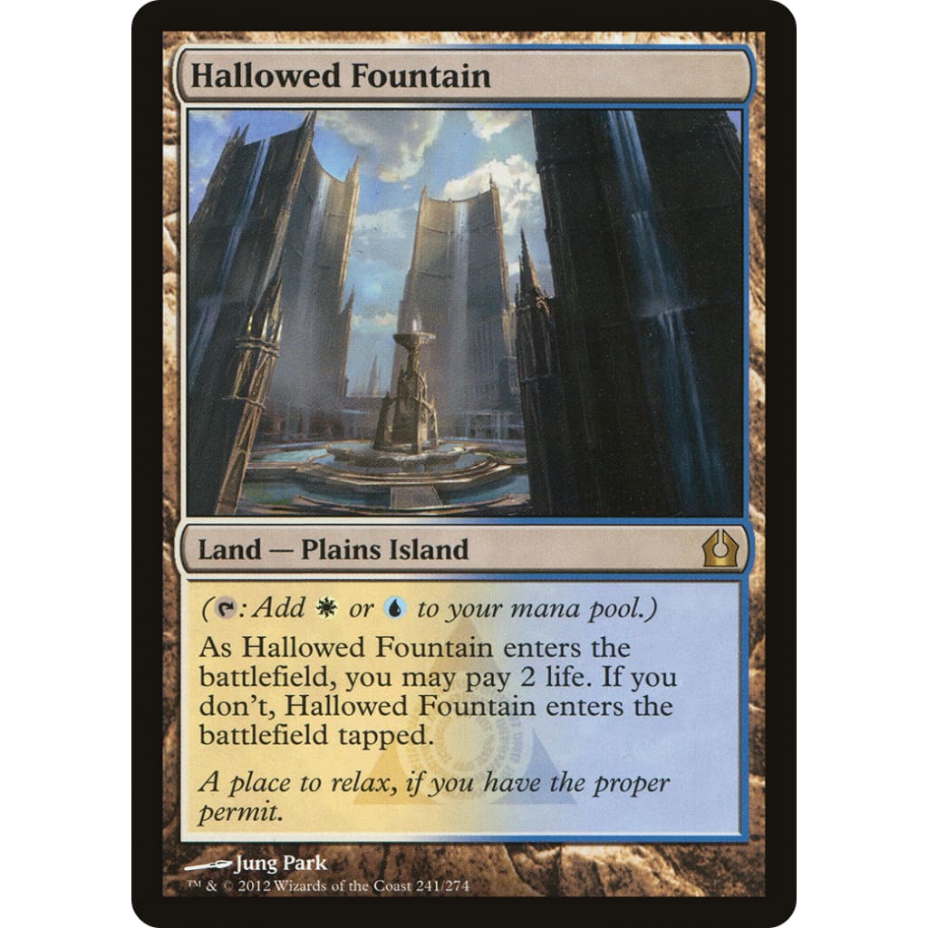 Hallowed Fountain (RTR-241) - Single