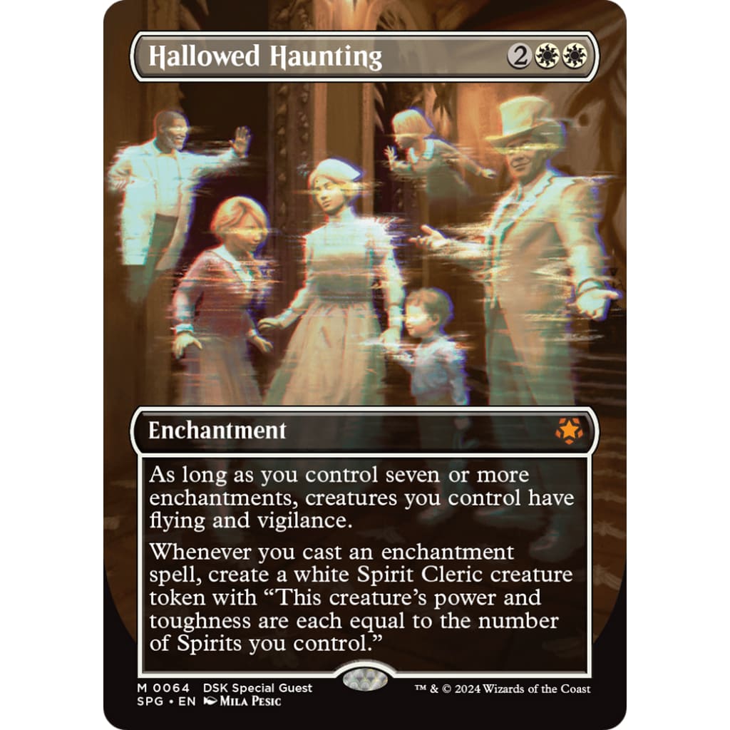 Hallowed Haunting (SPG-064) (Borderless) Foil - Single
