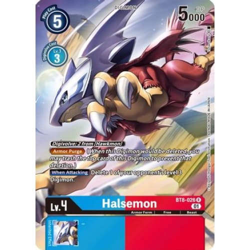 Halsemon (Alternate Art) (BT8-026 R) Rare Foil - Single