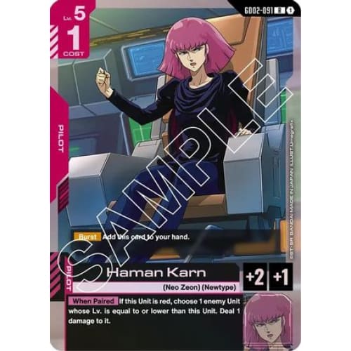 Haman Karn (GD02-091) - Dual Impact Holofoil - Single