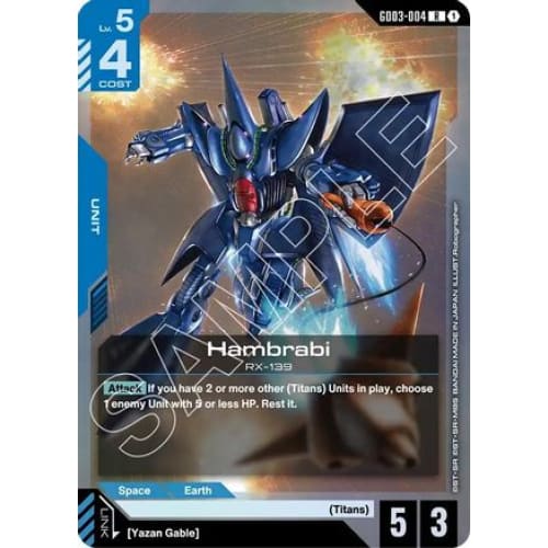 Hambrabi (GD03-004) - Steel Requiem Holofoil - Single