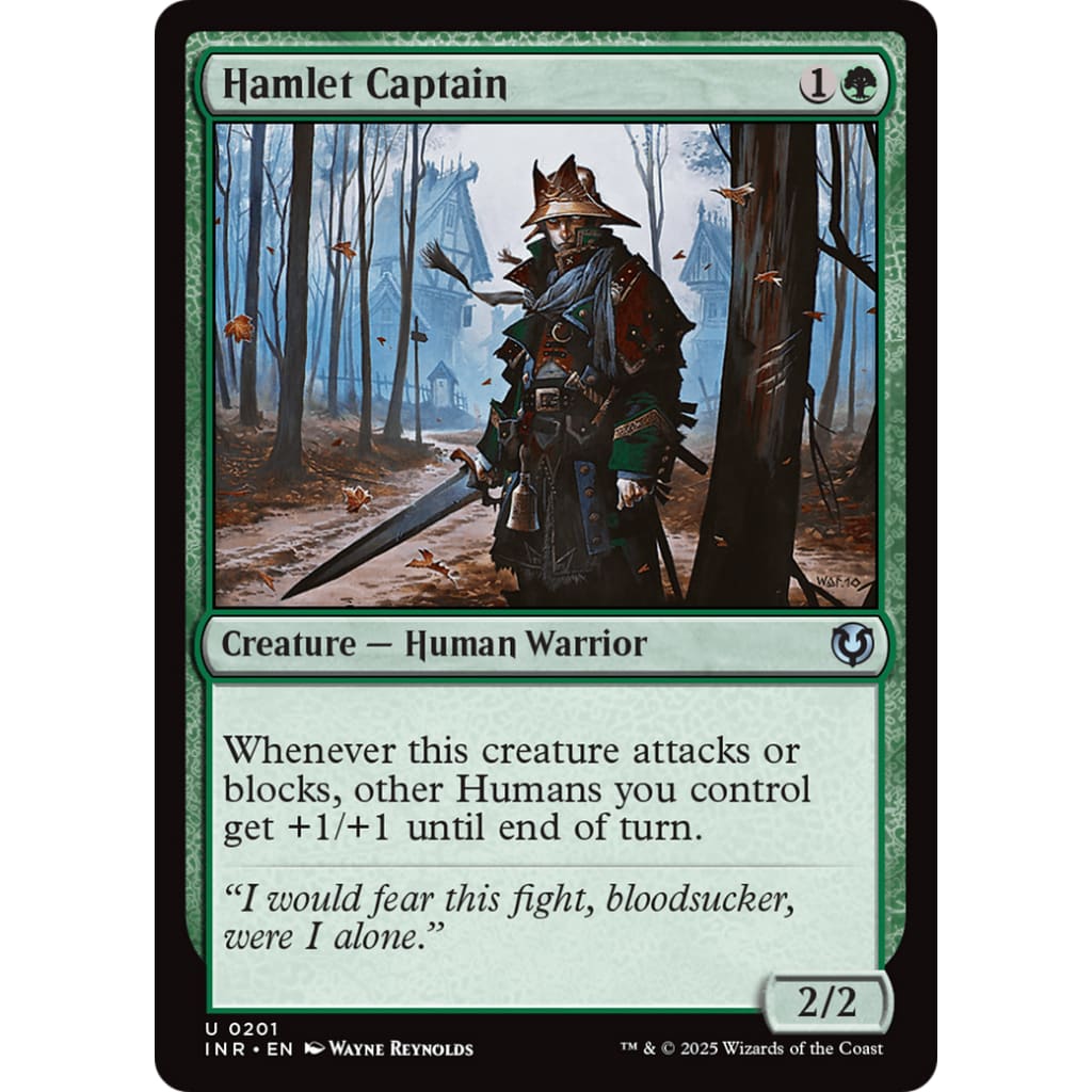 Hamlet Captain (INR-201) - Single