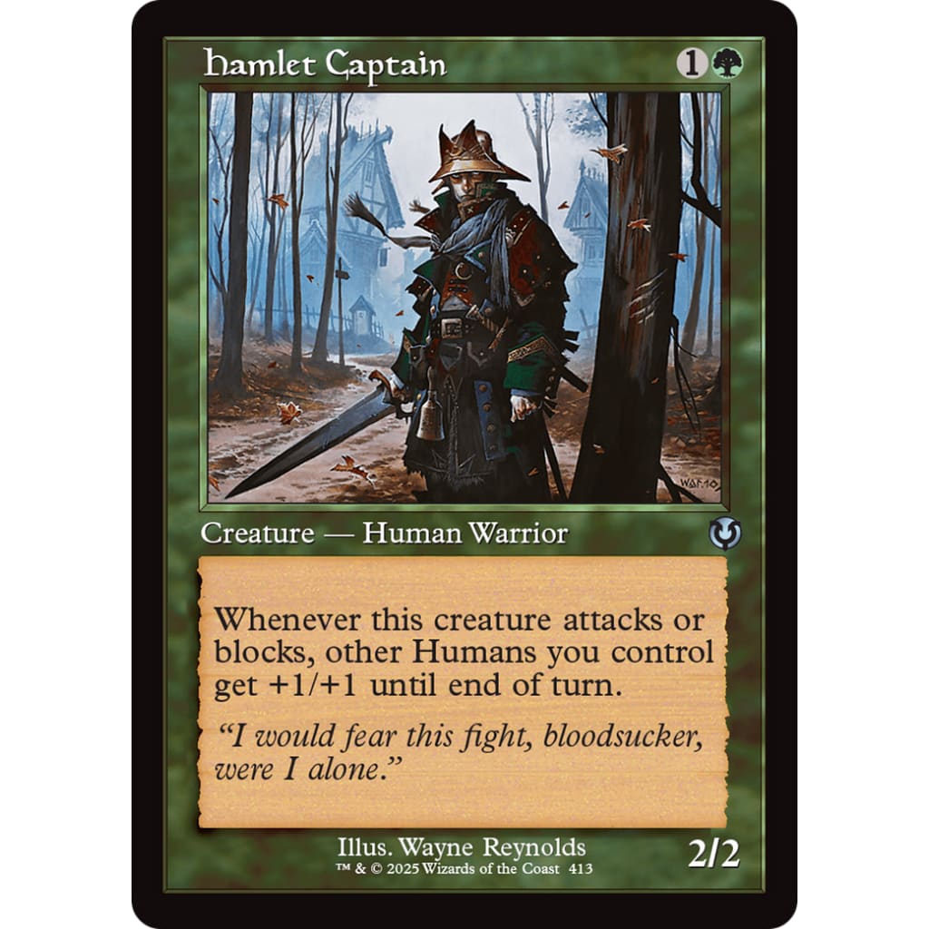 Hamlet Captain (Retro Frame) (INR-413) - Single