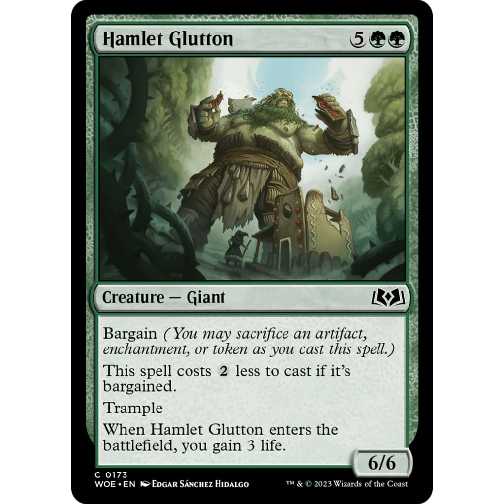 Hamlet Glutton (WOE-173) Foil - Single