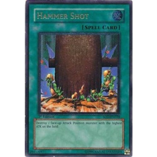 Hammer Shot (UTR) (SOD-EN038) Ultimate Rare 1st Edition