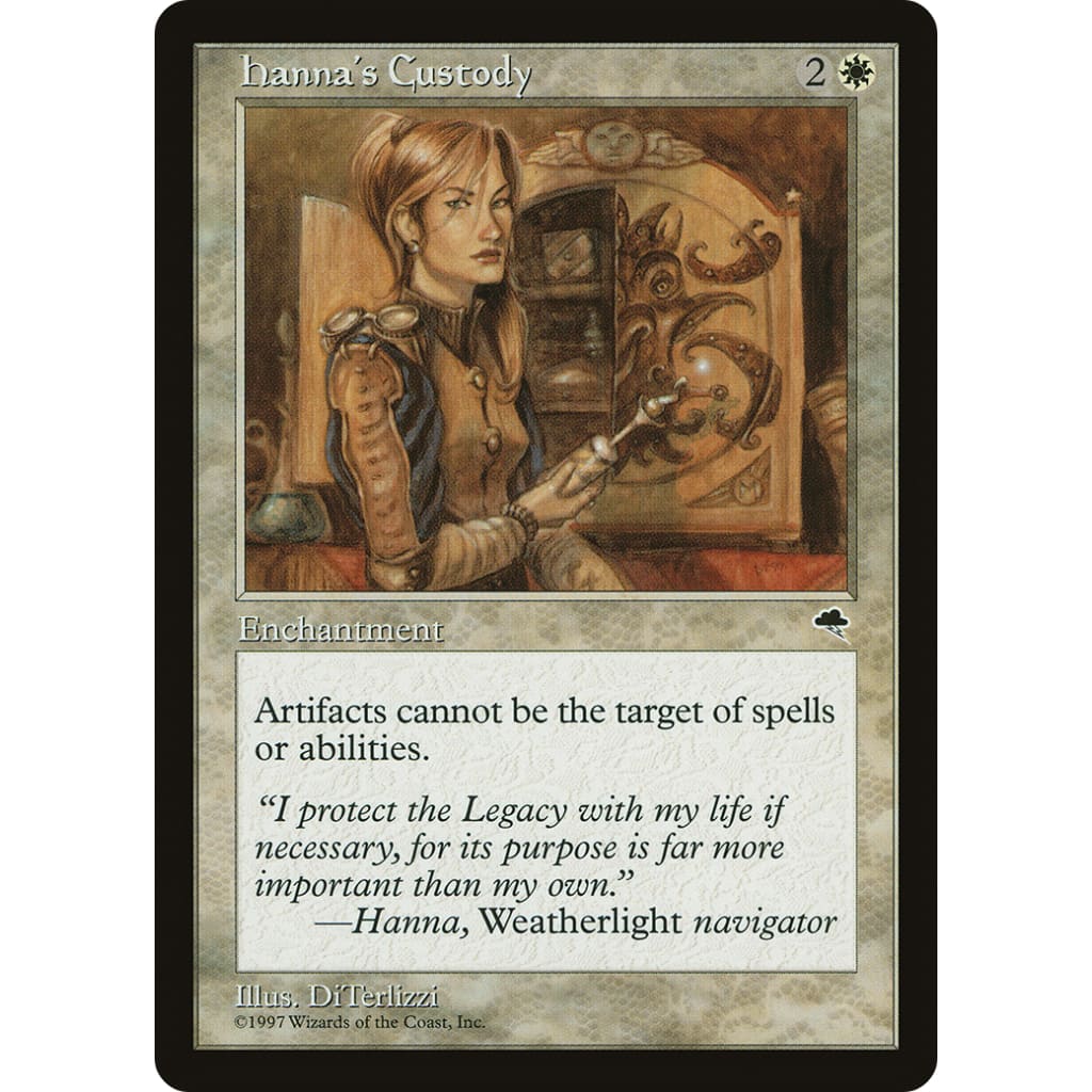 Hanna’s Custody (TMP-022) - NM - Single