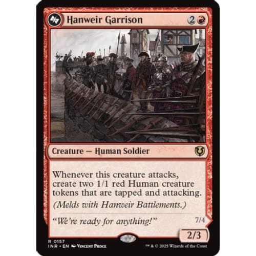 Hanweir Garrison (INR-157) Foil - Single