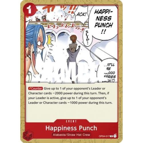 Happiness Punch OP04-017 C Kingdoms of Intrigue - Single