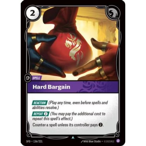 Hard Bargain (136/221) - Spiritforged Foil - Single
