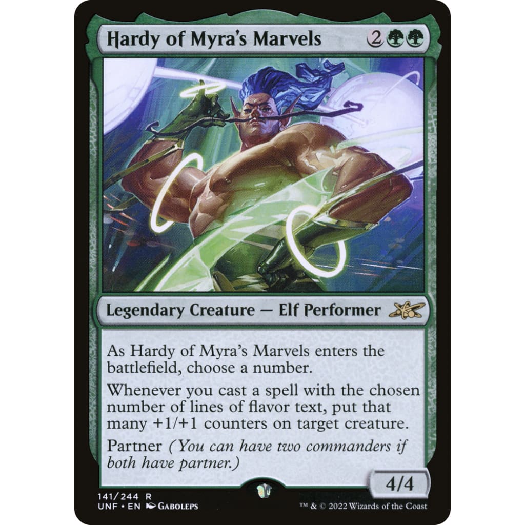 Hardy of Myra’s Marvels (UNF-141) Foil - Single