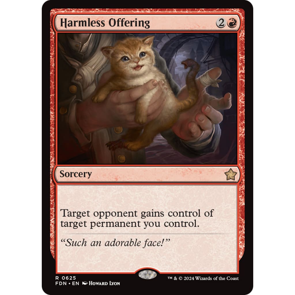 Harmless Offering (FDN-625) - Single