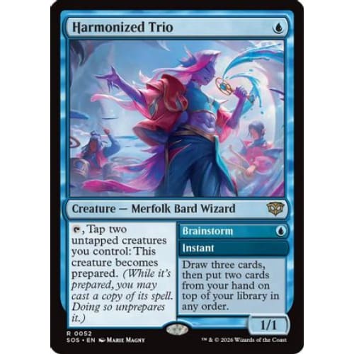 Harmonized Trio (SOS-052) Foil - Single
