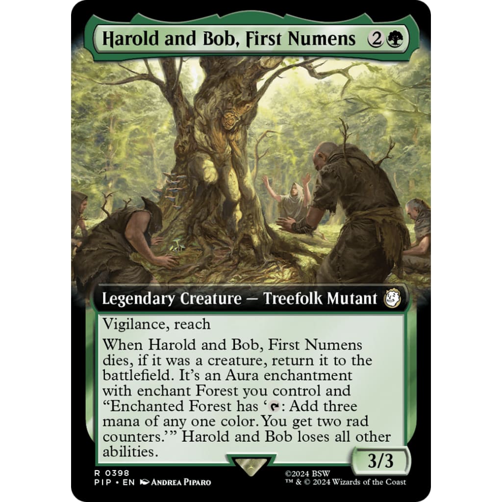 Harold and Bob First Numens (PIP-398): (Extended Art)