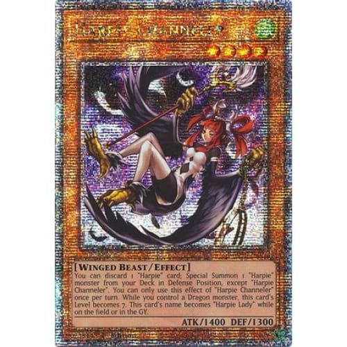 Harpie Channeler (Quarter Century Secret Rare) - RA04-EN207