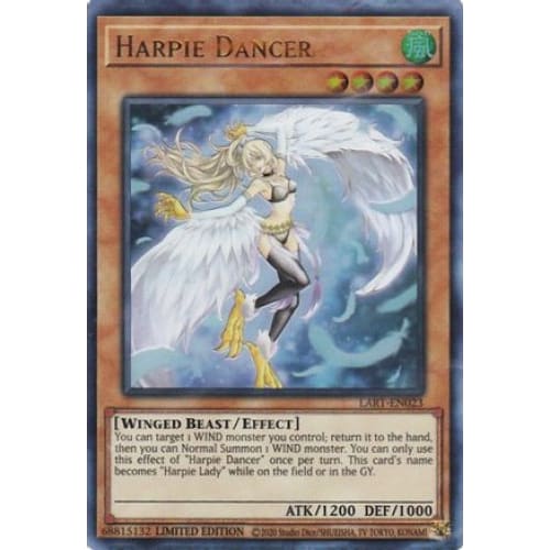Harpie Dancer (LART-EN023) Ultra Rare Limited - Single