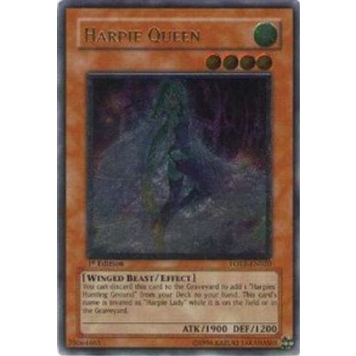 Harpie Queen (UTR) (FOTB-EN020) Ultimate Rare 1st Edition