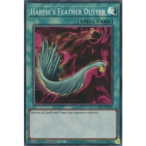 Harpie’s Feather Duster (EGO1-EN022) Super Rare 1st Edition