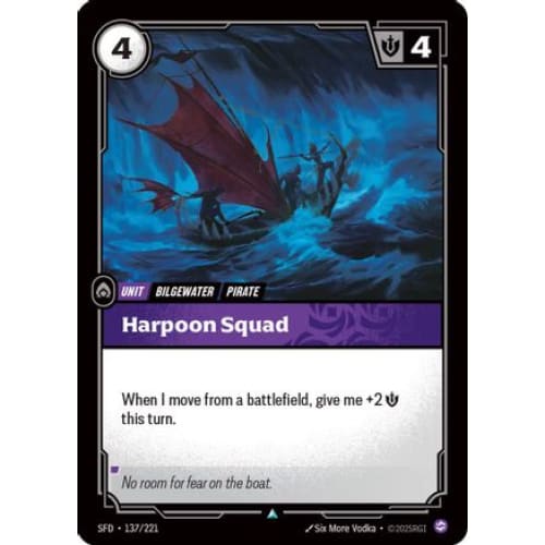 Harpoon Squad (137/221) - Spiritforged - Single