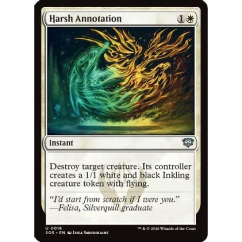 Harsh Annotation (SOS-018) Foil - Single