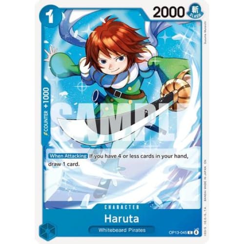 Haruta OP13-045 C Carrying On His Will - Single
