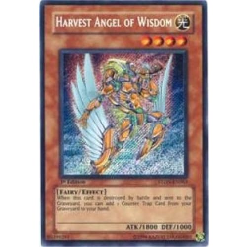 Harvest Angel of Wisdom (STON-EN063) Secret Rare 1st