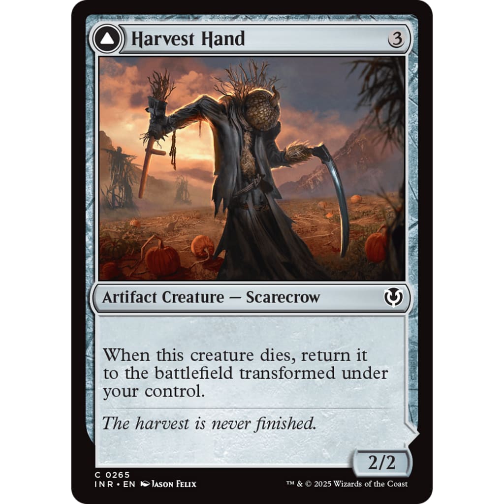Harvest Hand (INR-265) - Single
