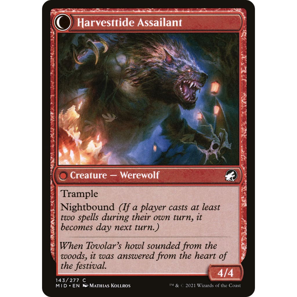 Harvesttide Infiltrator // Assailant (MID-143): (Double