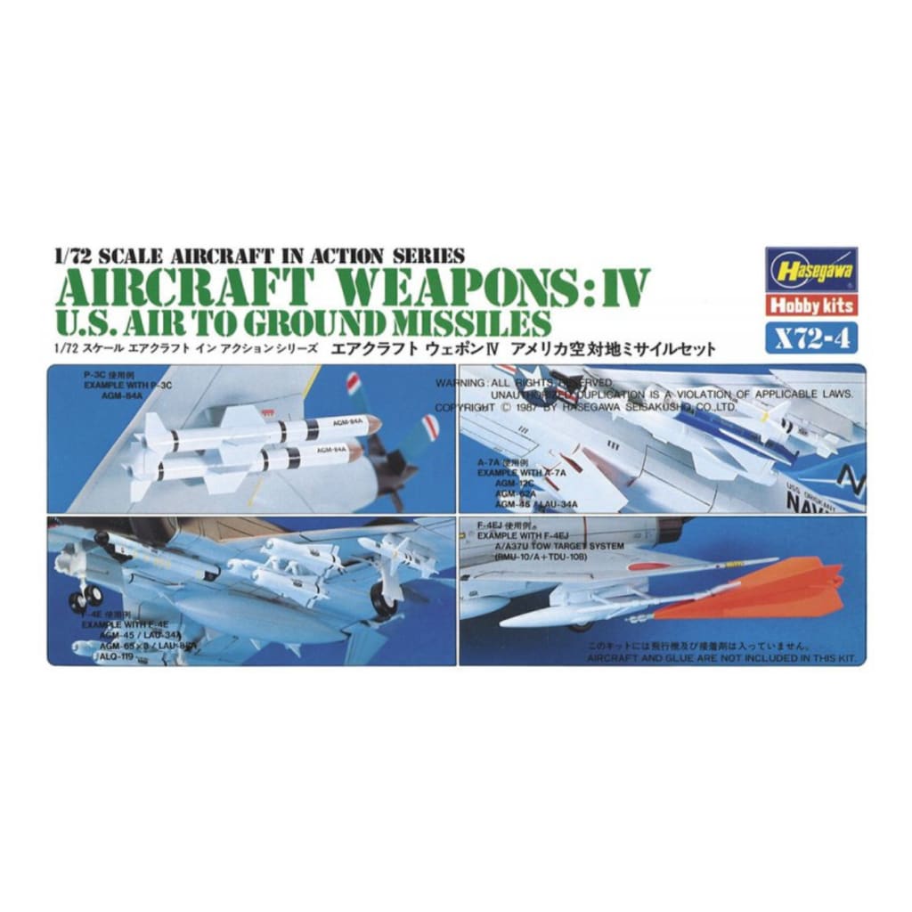 Hasegawa Aircraft Weapons: IV