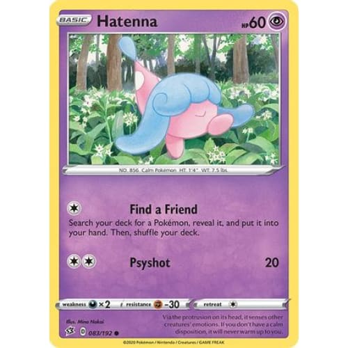 Hatenna (83) Common - Single